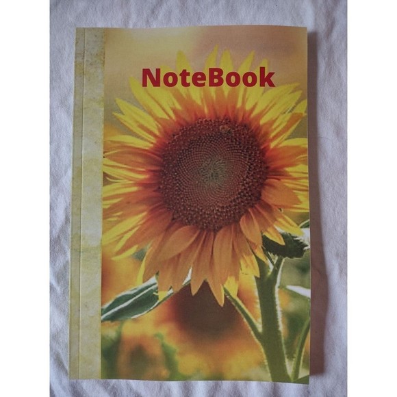 Sunflower Note Book Journal - Picture 4 of 4